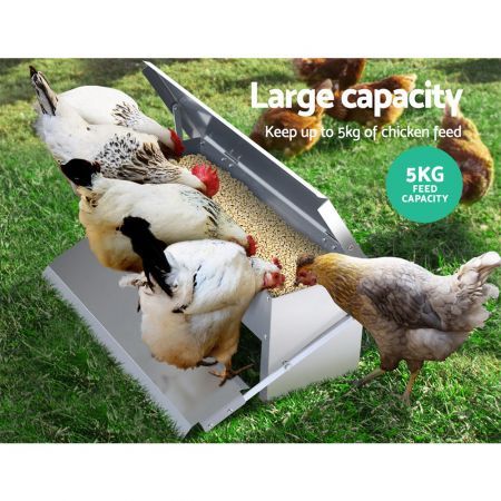 Giantz Chicken Feeder 5KG Automatic Auto