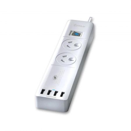 Sansai Surge Protected 4.2A 2-Ports USB Powerboard