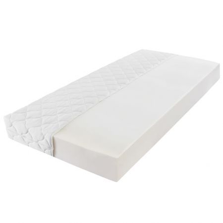 Mattress with a Washable Cover 203x106x17 cm