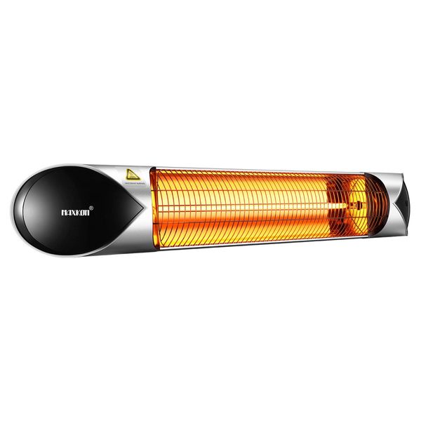 New Maxkon 2500W Carbon Fibre Infrared Heater Instant Heat Outdoor Patio Strip Heater Remote Control