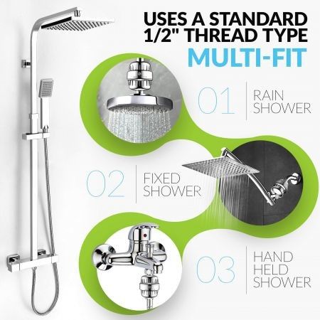 10-Stage Shower Water Filter for All Shower Head