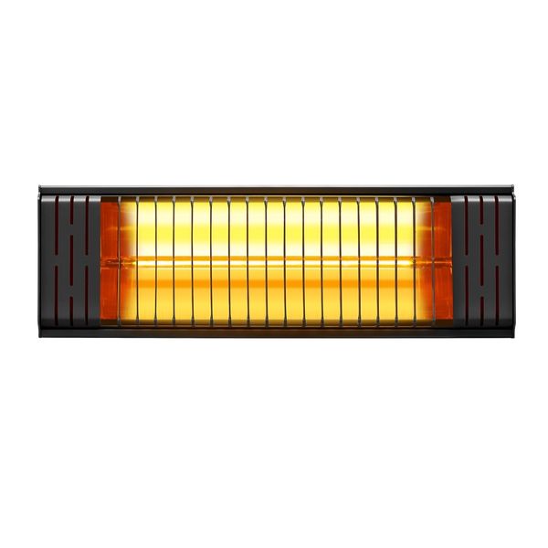 Maxkon Electric Infrared Heater 2000W Outdoor Patio Halogen Heater Freestanding Wall Mount Ceiling