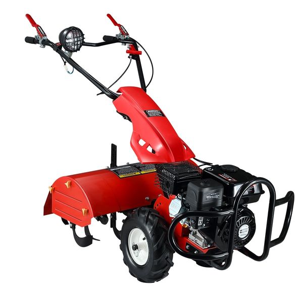 208cc Garden Tiller Cultivator 8HP 4 Stroke Rototiller