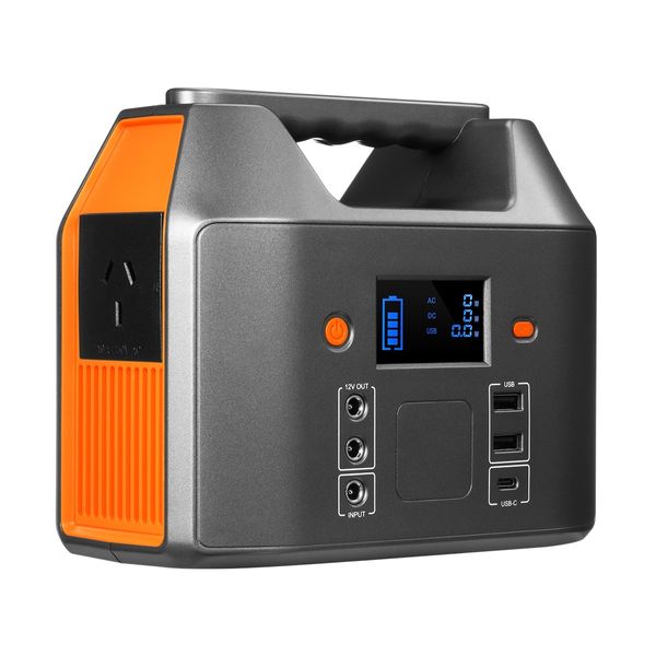 Portable 72800mAh 150W Solar Generator Power Station Battery Backup