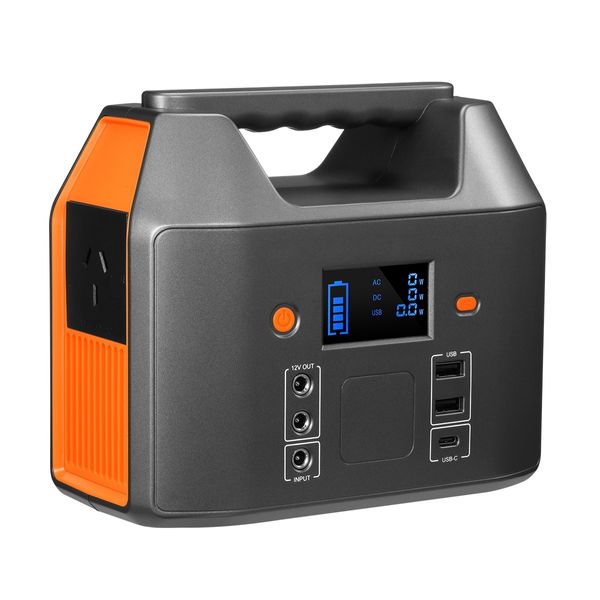 Portable 72800mAh 150W Solar Generator Power Station Battery Backup