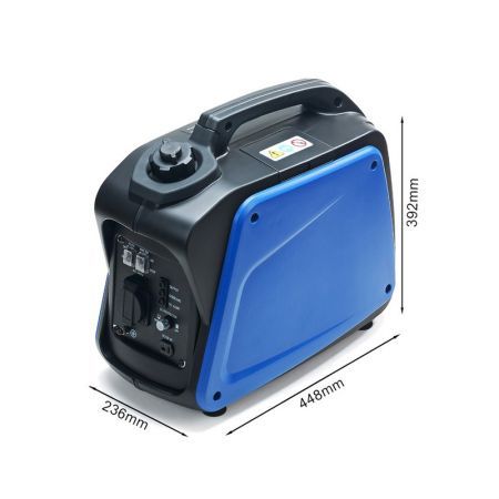 GenTrax 1.2KW Max 1KW Rated Inverter Generator Pure Sine Portable Camping