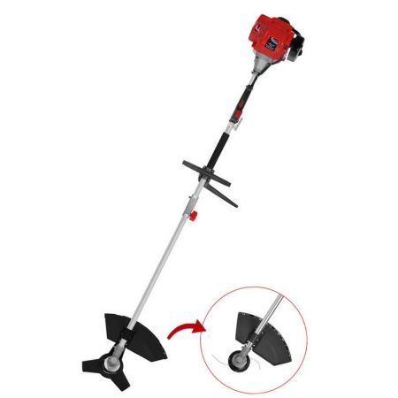 Kuller Grass Trimmer Brush Cutter - Petrol 4 Stroke Engine, Portable Garden Tool