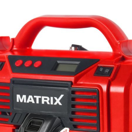 Matrix 20V Cordless Air Compressor Inflator Pump Lithium Digital Battery Charger