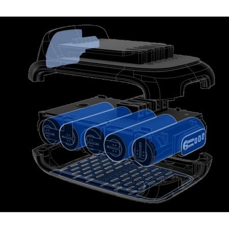 Matrix 20V 4.0Ah Lithium Battery for Garden Power Tools