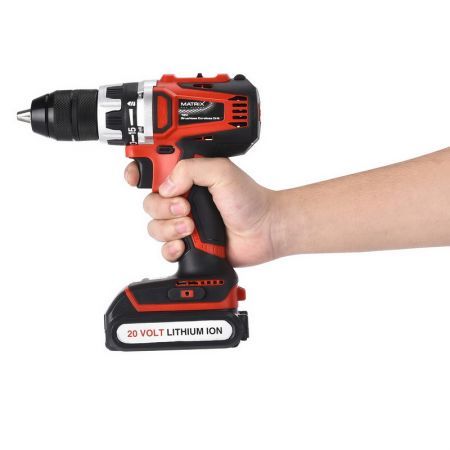 Matrix Power Tools 20V Cordless Brushless Drill Driver Skin Only NO Battery Charger