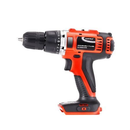 Matrix Power Tools 20V Cordless Brushed Drill Driver Skin Only NO Battery Charger