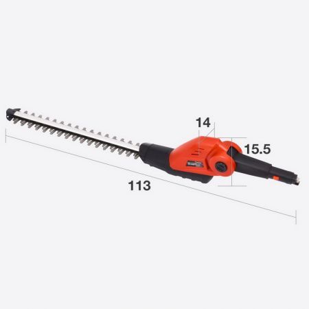 Matrix 20V Lithium-Ion Hedge Trimmer head Tool Cordless Battery Skin Only