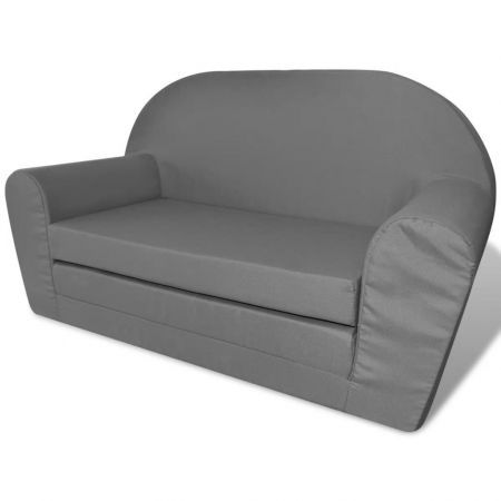 Kids' Flip-Out Lounge Chair - Grey