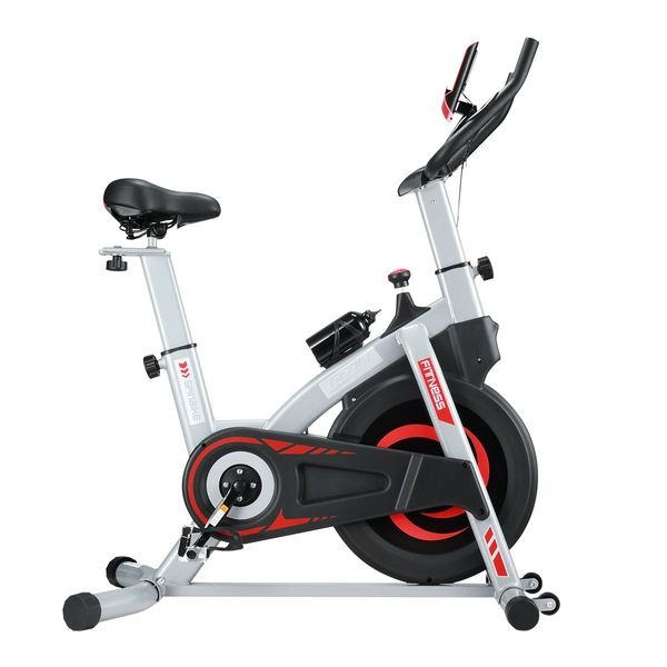 GENKI Spin Exercise Bike Training Bicycle with Adjustable Resistance