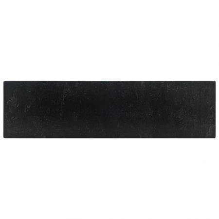 Sink 45x30x12 cm Marble Black