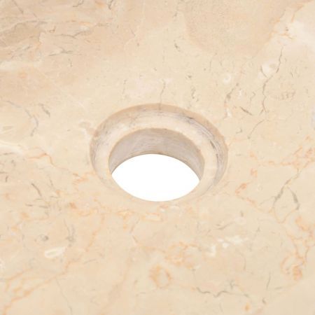 Sink 45x30x12 cm Marble Cream