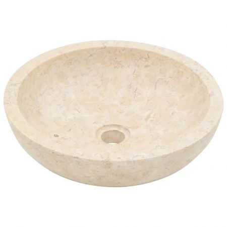 Sink 40x12 cm Marble Cream