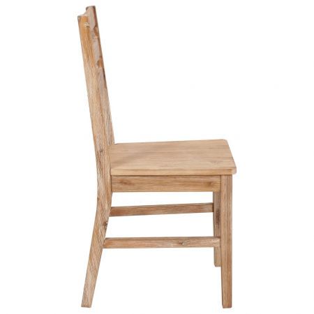 Dining Chairs 4 pcs Solid Acacia Wood