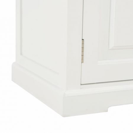 TV Cabinet White 120x30x40 cm Wood