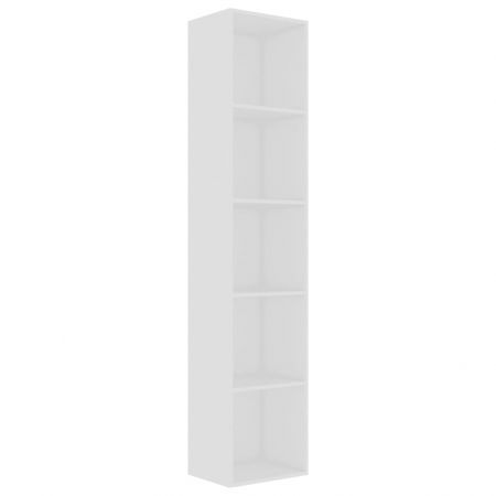 Book Cabinet White 40x30x189 cm Chipboard