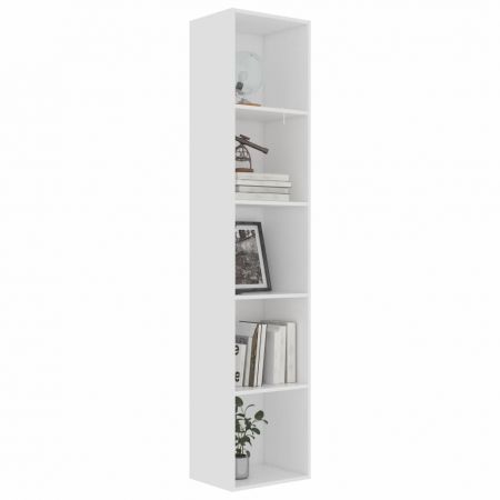 Book Cabinet White 40x30x189 cm Chipboard