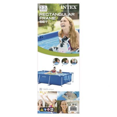 Intex Swimming Pool "Rectangular Frame" 220x150x60 cm 28270NP