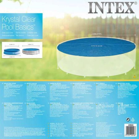 Intex Solar Pool Cover Round 366 cm 29022