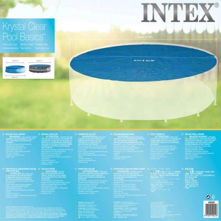 Intex Solar Pool Cover Round 549 cm 29025