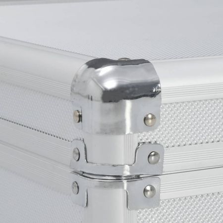 Gun Case Silver 134x35x12 cm Aluminium