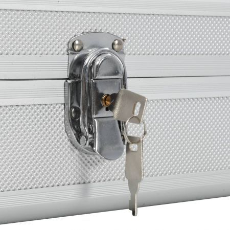 Gun Case Silver 134x35x12 cm Aluminium