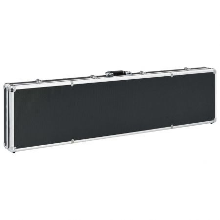 Gun Case Black 134x35x12 cm Aluminium