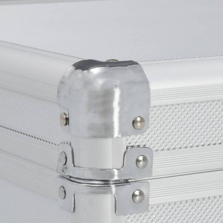 Gun Case Silver 118x38x12 cm Aluminium