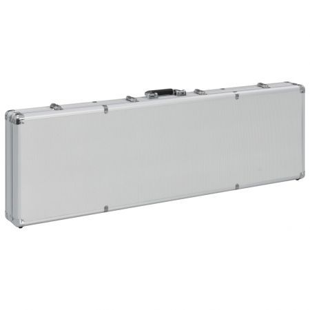 Gun Case Silver 118x38x12 cm Aluminium