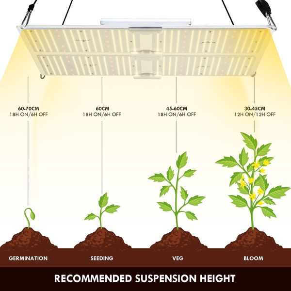 4000W Full Spectrum LED Plant Grow Light Samsung LM301B Growing Lamp