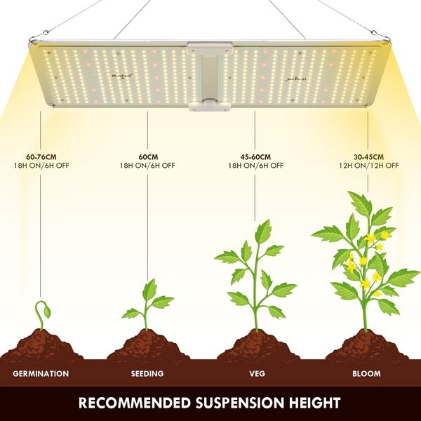 2000W Full Spectrum LED Plant Grow Light Samsung LM301B Growing Lamp