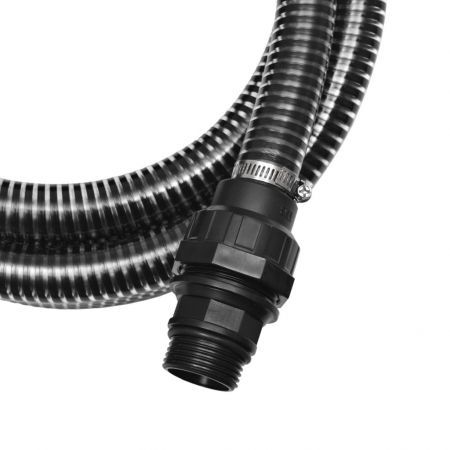 Suction Hose with Connectors 4 m 22 mm Black