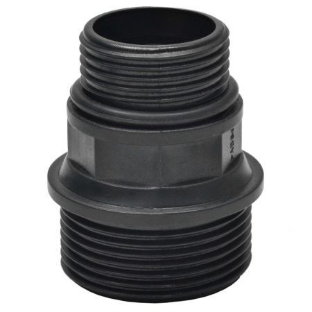 Suction Hose with Connectors 4 m 22 mm Black