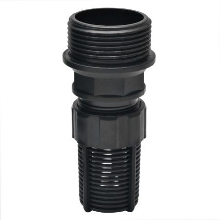 Suction Hose with Connectors 4 m 22 mm Black