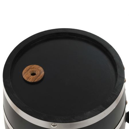 Wine Barrel with Tap Solid Pinewood 12 L