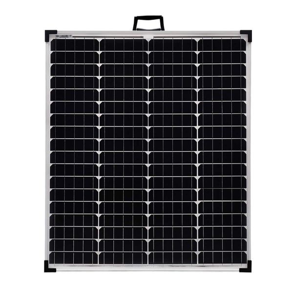 12V 120W Solar Panel Kit with Support Leg Mono Power Camping Charge USB