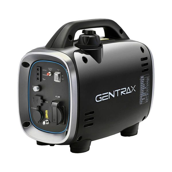 GenTrax Inverter Generator - 800W Max, 700W Rated, Sine Wave, Portable - Super Premium