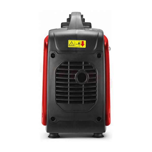 GenTrax Inverter Generator - 800W Max, 700W Rated, 100% Pure Sine Wave, Petrol, Portable for Camping Home - Red