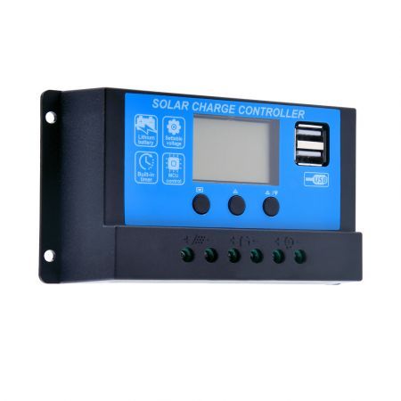 12V/24V Solar Panel Battery Regulator Charge Controller 20A PWM LCD USB