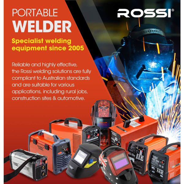 ROSSI 140 Amp 3in1 Multi-process Plasma Cutter GTAW Stick Gas Tungsten Arc Portable Inverter TIG Welder