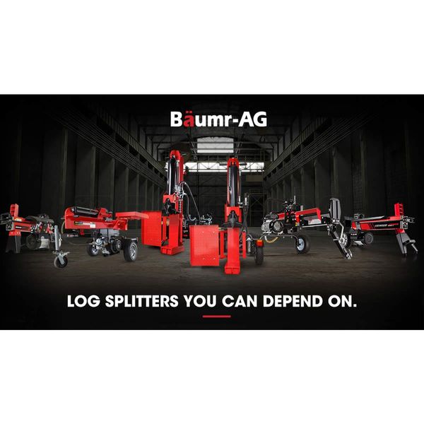 BAUMR-AG 6 Ton Log Splitter Electric Wood Hydraulic Firewood 6T Small Machine