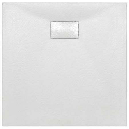 Shower Base Tray SMC White 90x90 cm