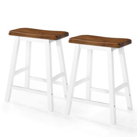 Bar Table and Stool Set 3 Pieces Solid Wood