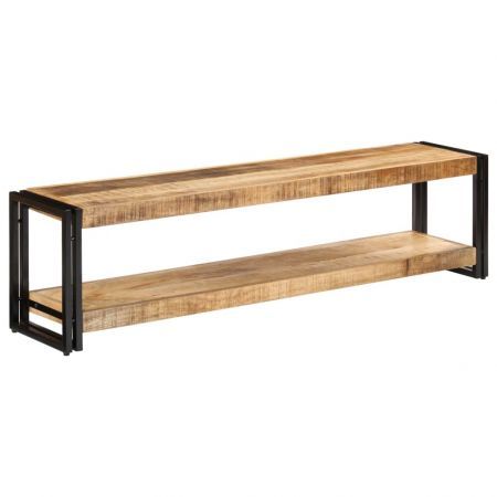 TV Cabinet 150x30x40 cm Solid Mango Wood