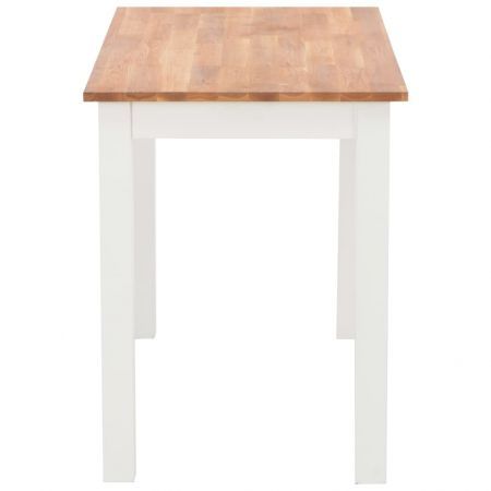 Dining Table 120x60x74 cm Solid Oak Wood