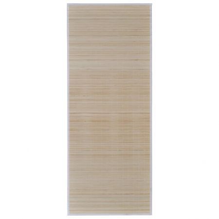 Rectangular Natural Bamboo Rugs 4 pcs 120x180 cm